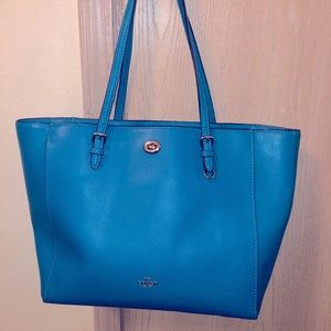 Excellent Condition Blue Coach Purse